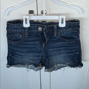 High waisted American eagle jean shorts